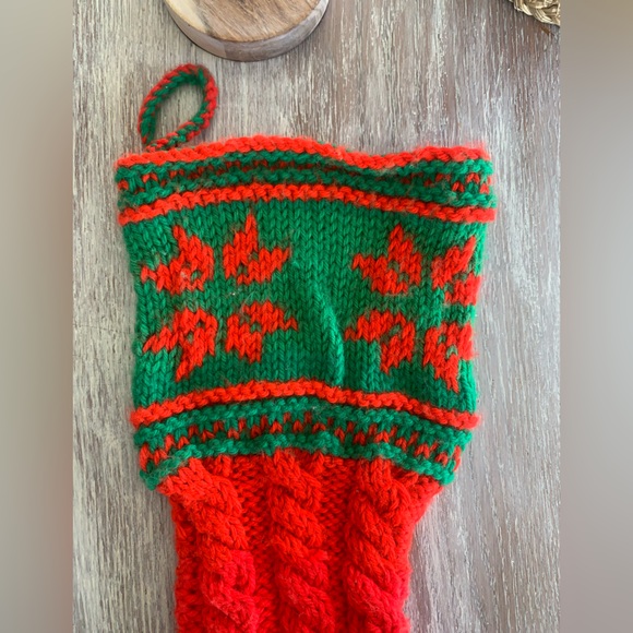 🌿🎄 Handmade Crocheted Christmas Stockings - Picture 5 of 10